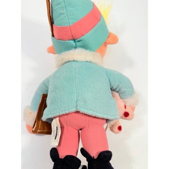 Hermey Elf Dentist Stuffkins Plush Toy w Tag 1999 Rudolph Island of Misfit Toys - Picture 14 of 16